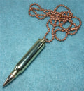 5.56mm Bullet Keepsake Funeral Ashes Urn Necklace or Keychain
