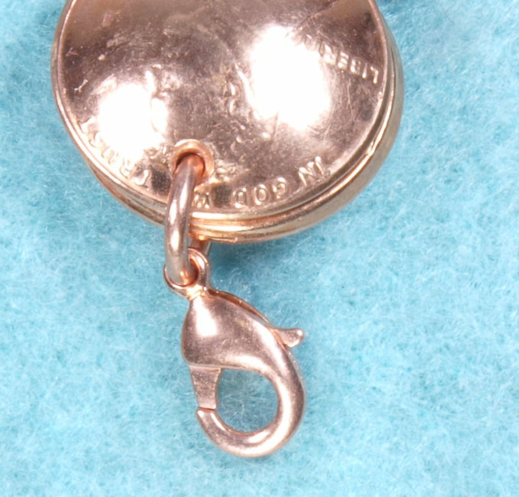 US Pre-1982 Copper Penny Double-Domed Bracelet- Adjustable Size- 6" to 8"