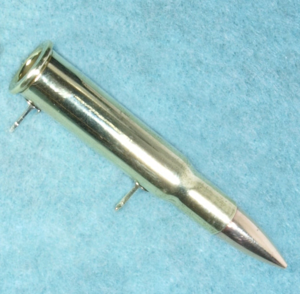 30-30 Winchester Bullet Pin On Boutonnière Lapel Flower Vase
