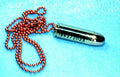 Personalized- 45 Long Colt Pistol Bullet Funeral Ashes Keepsake Urn Necklace