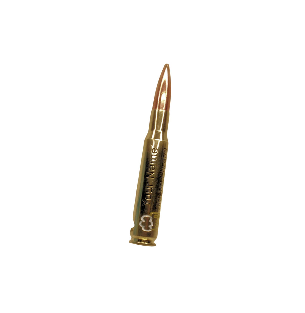 50 Caliber Browning Machine Gun Custom Engraved Bottle Opener Recycled from Military Surplus